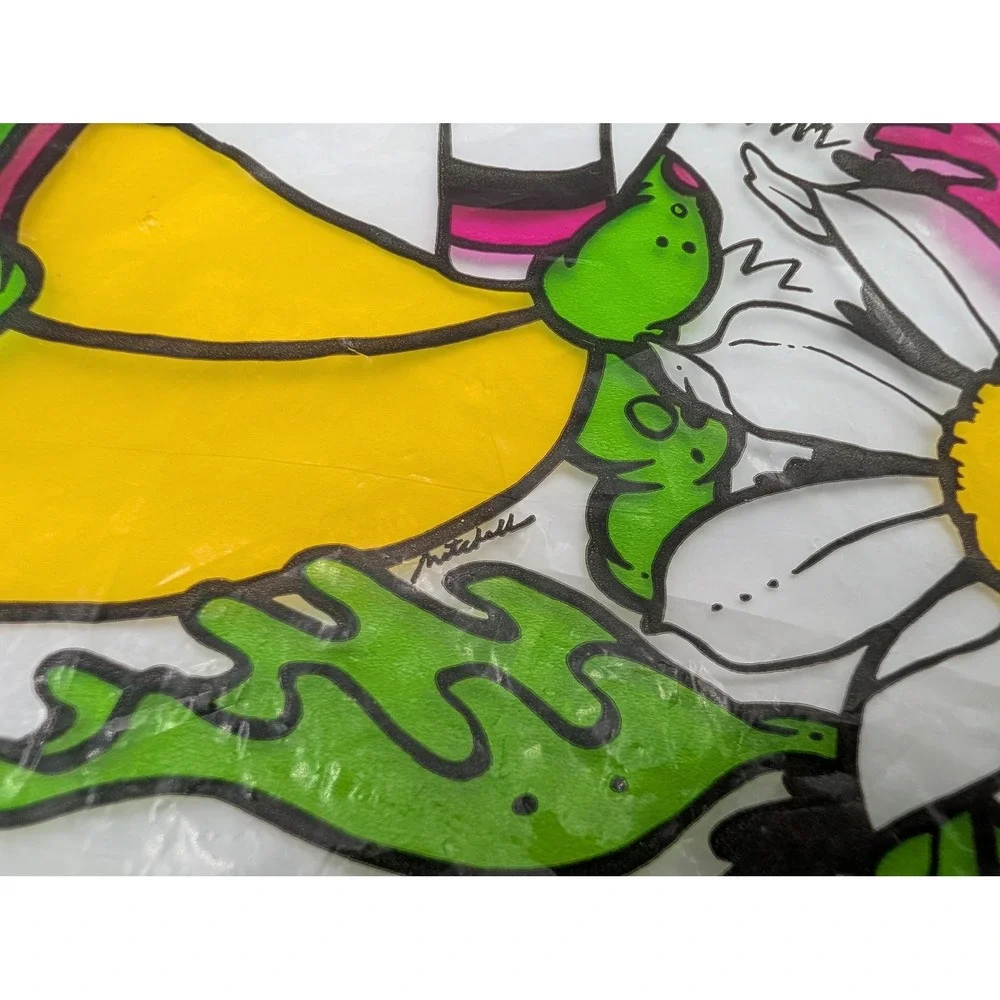 Upstart Drawstring Bag White Books Change Lives Caterpillar Butterfly Mitchell